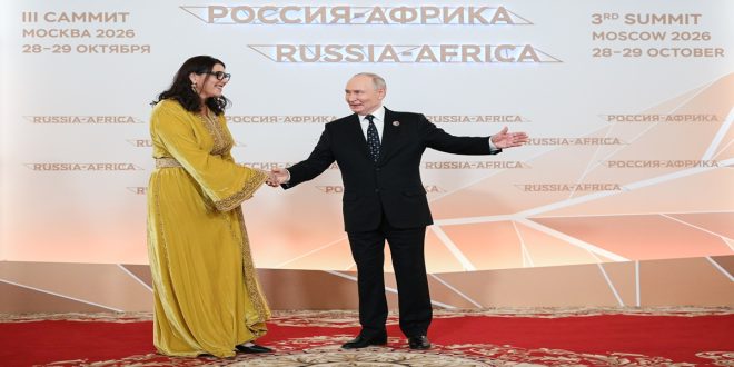 En caftan, Fatima Ezzahra El Mansouri reçue par Vladimir Poutine au Kremlin (PHOTOS)
