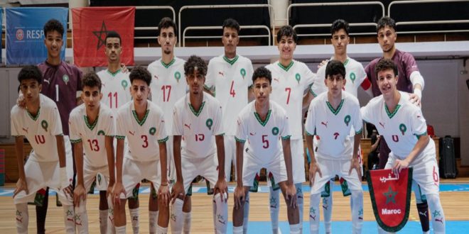Futsal U19/Amical: victoire du Maroc face au Portugal (3-2)