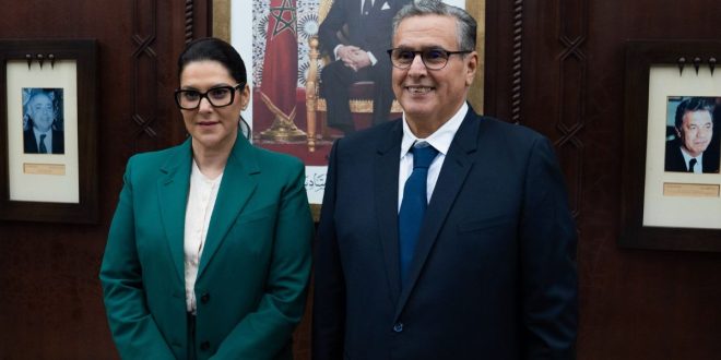 Passation des pouvoirs entre Aziz Akhannouch et Fatima Ezzahra El Mansouri (PHOTOS)