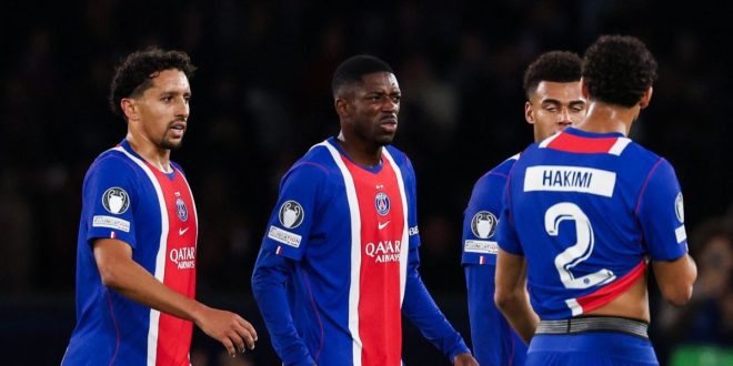 Blessure de Dembélé : coup dur pour le PSG