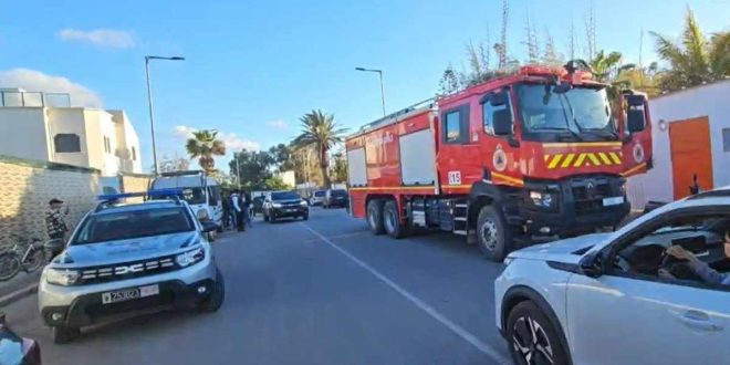 Casablanca: un café abandonné prend feu à Aïn Diab
